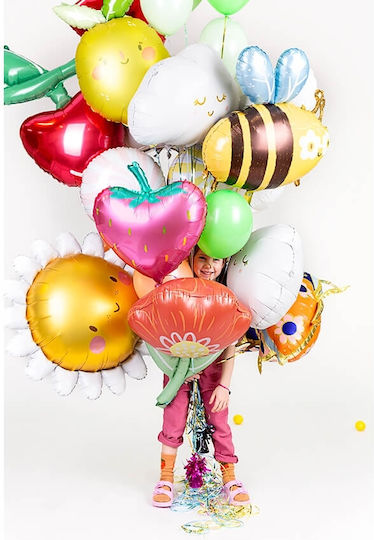 Balloon Foil Jumbo Multicolour Little Bee 56cm