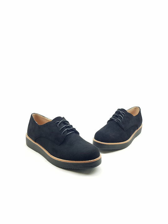 Γυναικεία Oxfords σε Μαύρο Χρώμα