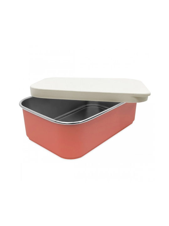 Smikkels Δοχείο Φαγητού Inox Ροζ 900ml