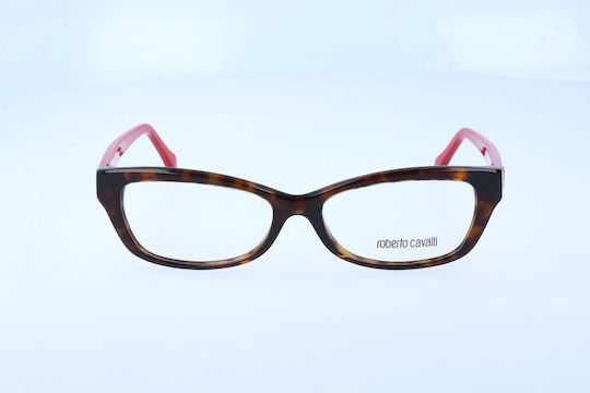 Roberto Cavalli Plastic Eyeglass Frame Brown RC0807052