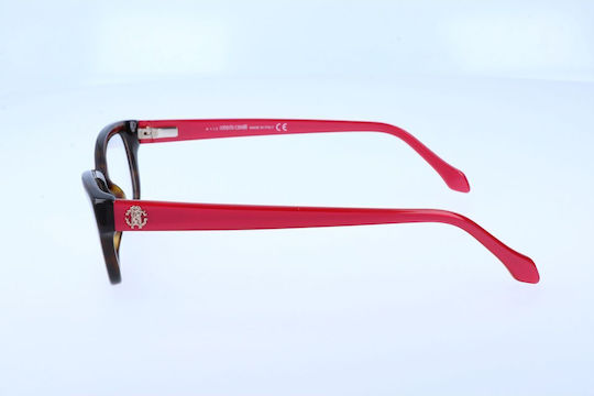 Roberto Cavalli Plastic Eyeglass Frame Brown RC0807052