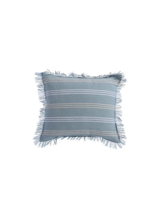 Nef-Nef Homeware Sofa Cushion Spirit From 100% Cotton Blue 45x45cm (Various Colors)