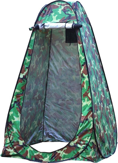 Cort De Camping Pop Up De Toaletă Verde 110x110x190cm