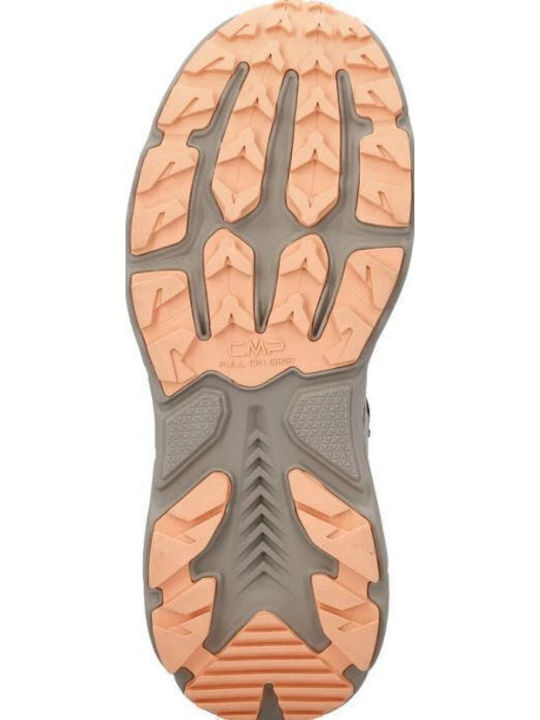 CMP Women's Hiking Waterproof Boots Beige / Salmon