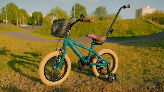 Sun Baby 16" Παιδικό Ποδήλατo BMX με Σκελετό Αλουμινίου (2023) Πράσινο