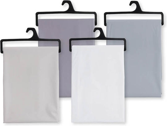 TnS Shower Curtain Fabric 180x180cm White