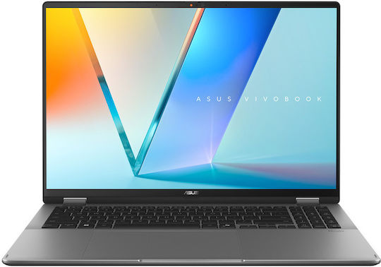 Asus Vivobook Flip TP3607SA-RJ027W 16 Zoll OLED Touchscreen 120Hz (Ultra 7-258V/32GB/1TB SSD/W11 Startseite) (Englisch (US) Tastatursprache)