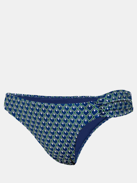 Geraffte Bikinihose Drops Drops