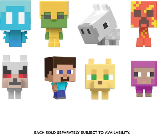 Minecraft Παιχνίδι Μινιατούρα για 3+ Ετών (Διάφορα Σχέδια)