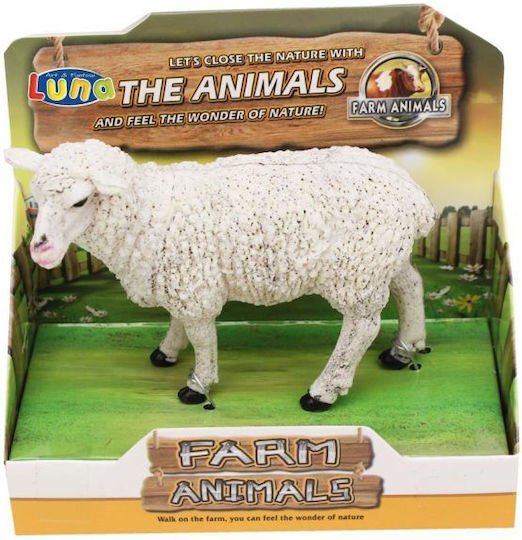 Luna Farm Animals Sheep - White for 3+ Years 11cm
