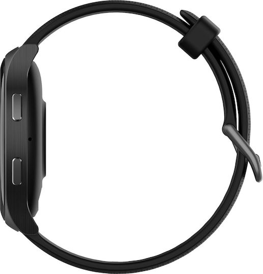 Motorola Moto Watch 120 Aluminium 50mm with Heart Rate Monitor (Black)