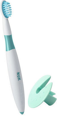 Nuk Starter Бебешка Четка За Зъби За 1+ Години Зелена
