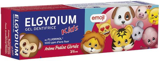 Elgydium Asterix Children's Toothpaste for 3+ Years with Berries Flavor 50ml