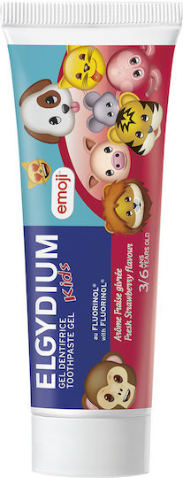 Elgydium Asterix Children's Toothpaste for 3+ Years with Berries Flavor 50ml