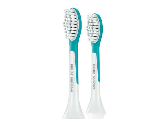 Philips Replacement Heads for Sonicare Sensitive Electric Toothbrush 2 Pieces for 7+ Years Green