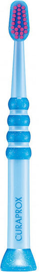 Curaprox Curakid Ck 4260 Super Soft Βρεφική Οδοντόβουρτσα για 0m+ Μπλε/Φούξια
