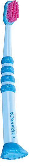 Curaprox Curakid Ck 4260 Super Soft Βρεφική Οδοντόβουρτσα για 0m+ Μπλε/Φούξια