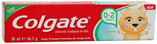 Colgate Baby Toothpaste for 0m+ with Strawberry Flavor 50ml