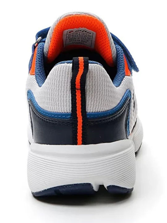 Kids Sports Shoes Running with Hoop & Loop Closure Multicolour