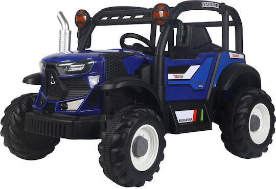 Kids 12V Electric Ride On Tractor Blue