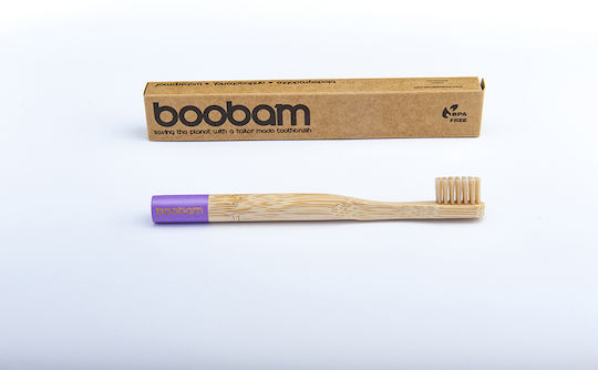 Boobam Boobam Children's Manual Toothbrush for 3+ Years Purple