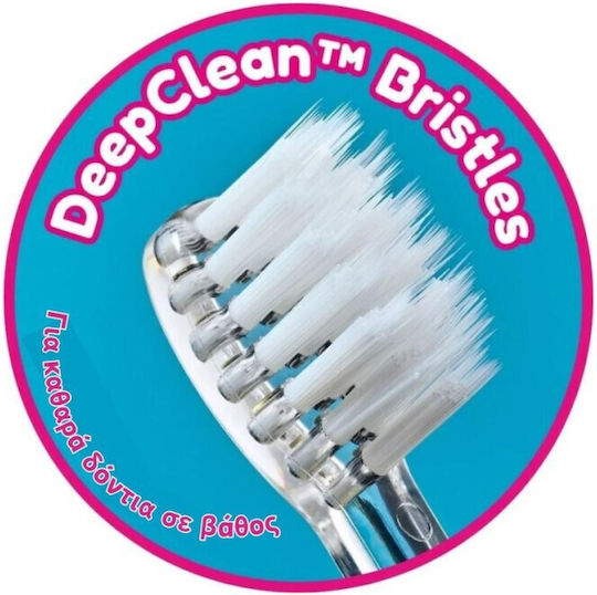 Brush Baby Replacement Electric Toothbrush Heads 4 Pieces For 3+ Years