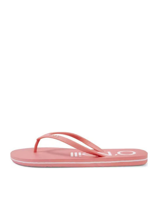 Profile Logo Frauen Flip Flops in Rosa Farbe