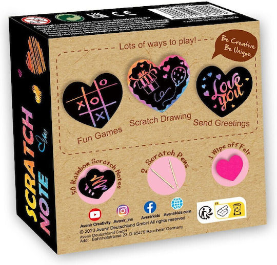 Avenir Painting Scratch for Children 3+ years Years 50pcs