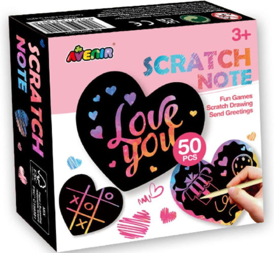 Avenir Painting Scratch for Children 3+ years Years 50pcs
