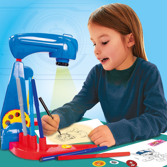 Promo Școala de Desen cu Proiector Paw Patrol 104710 Lisciani