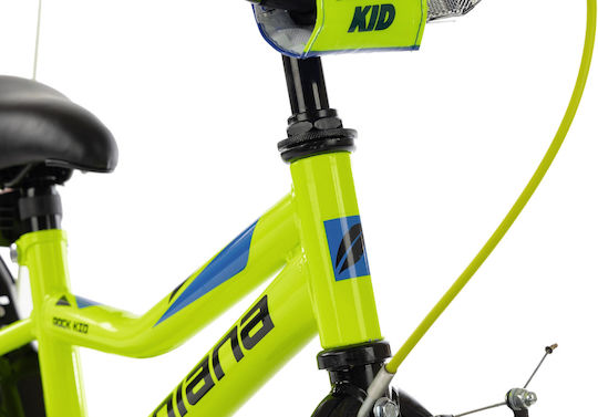Indiana Rock 14" Bicicletă pentru copii BMX cu Cadru din Aluminiu (2024) Verde