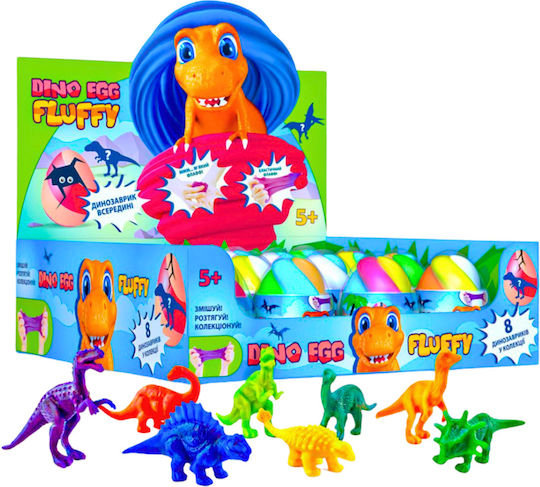 Okto Fluffy Slime Dinosaur Slime 140ml Mix