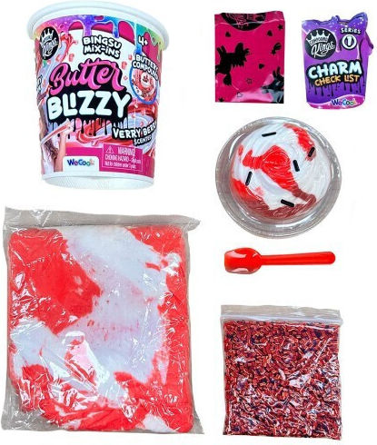 Gama Brands Slime Fluffy Butter Blizzy με Έκπληξη Butterscotch Scented για Παιδιά 4+ Ετών