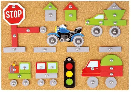 Lena Meșteșuguri pentru copii Hammering Set - Vehicles pentru copii de 3+ ani+ ani