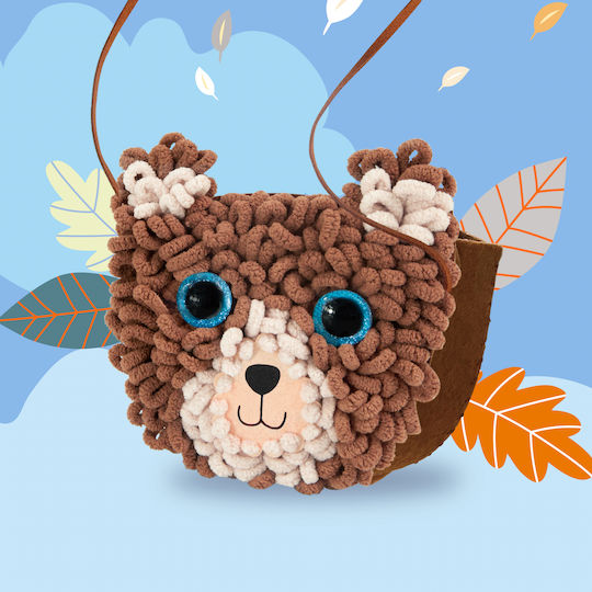 Avenir Embroidery My First Plush Bag Teddy Bear for Children 6+ Years