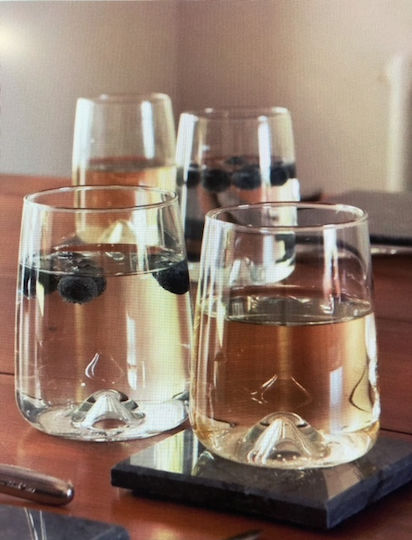 Gurallar Terra Set of Glasses Water made of Glass 475ml 6pcs