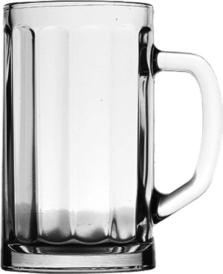 Uniglass Nicol Ποτήρι Μπύρας από Γυαλί 500ml