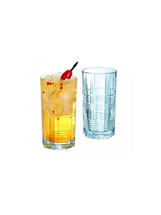 Luminarc Dallas Σετ Ποτήρια Κοκτέιλ/Ποτού από Γυαλί 380ml 6τμχ