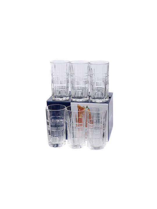 Luminarc Dallas Σετ Ποτήρια Κοκτέιλ/Ποτού από Γυαλί 380ml 6τμχ