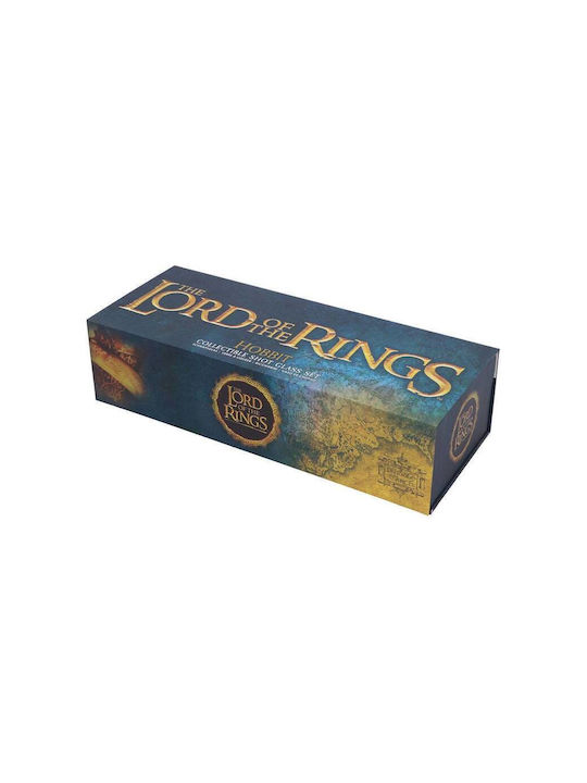 Nemesis Now Lord of the Rings - Hobbits Shot Glasses made of Stainless Steel 4pcs