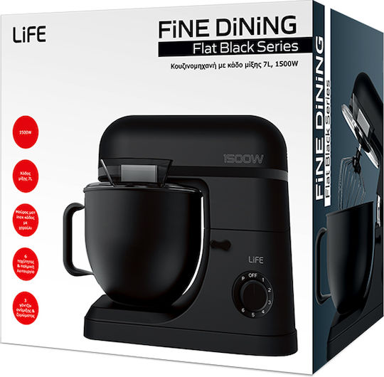 Life Fine Dining Standmixer 1500W 7Es