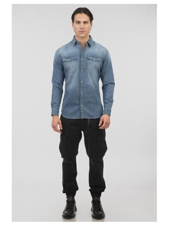 Long-sleeved Shirt Light Blue
