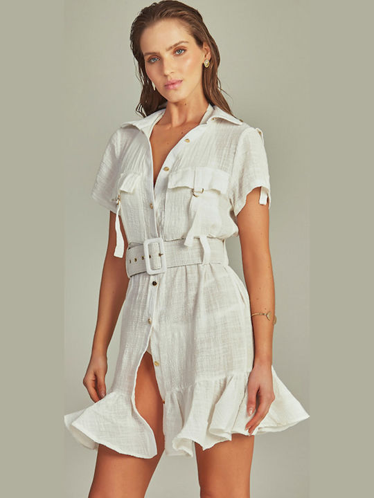 Empress Kleid Fürs Meer Off-White