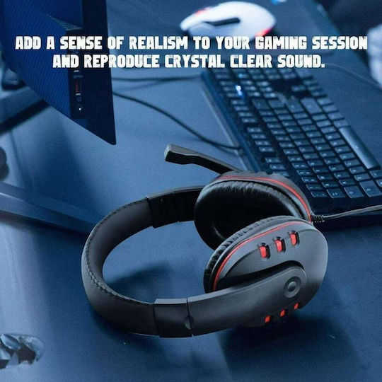 Over Ear Gaming Headset με σύνδεση 3.5mm for Nintendo Switch / PC / PS4 / PS5 / XBOX