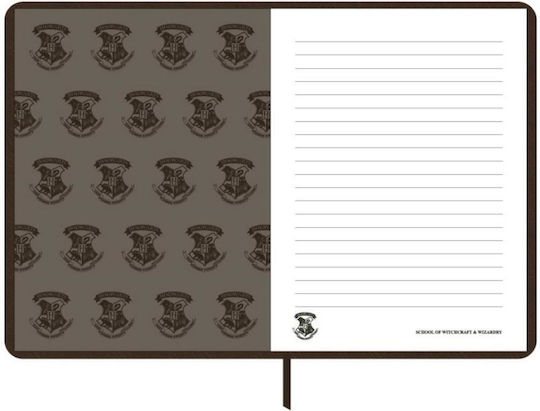 Cerda Harry Potter Notizbuch A5 mit Punkten mit Stiftetui Braun