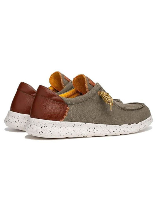 Alcyon A Men's Boat Shoes Green