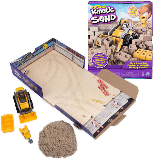 Spin Master Construction Toy with Kinetic Sand for Children 3+ Years