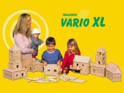 Walachia Παιχνίδι Κατασκευών Ξύλινo Vario XL No 21 για Παιδιά 5+ Ετών