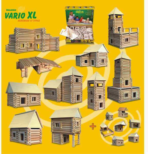 Walachia Παιχνίδι Κατασκευών Ξύλινo Vario XL No 21 για Παιδιά 5+ Ετών