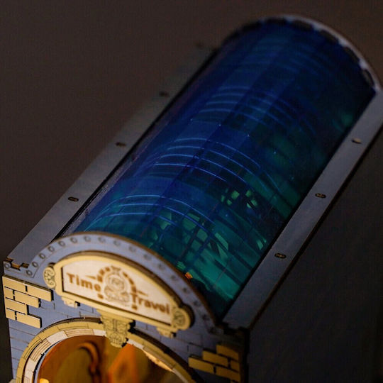 Robotime Παιχνίδι Κατασκευών Ξύλινo Time Travel Miniature Bookend για Παιδιά 14+ Ετών